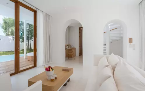 Sala Samui Chaweng Beach Resort - Two Bedroom Garden Villa Living Room Sala Samui Chaweng Beach Resort - Two Bedroom Garden Villa Living Room